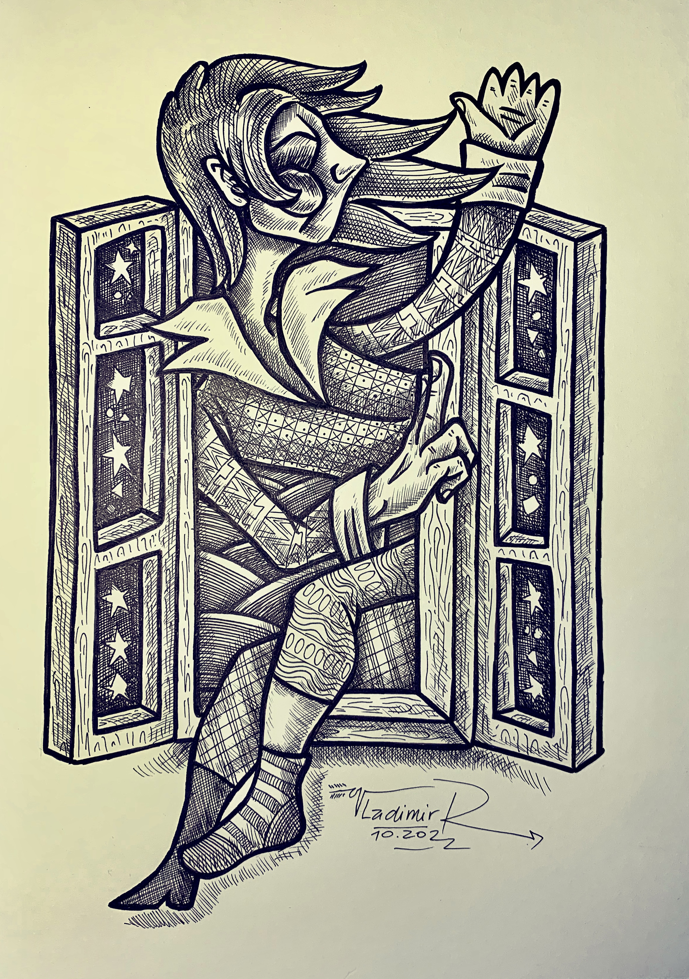 Volando por la ventana